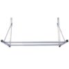 Wall-Mounted Folding Tire Storage, 30.5 To 50.5" Wide, Supports 300 Pounds - Silver - Image 6