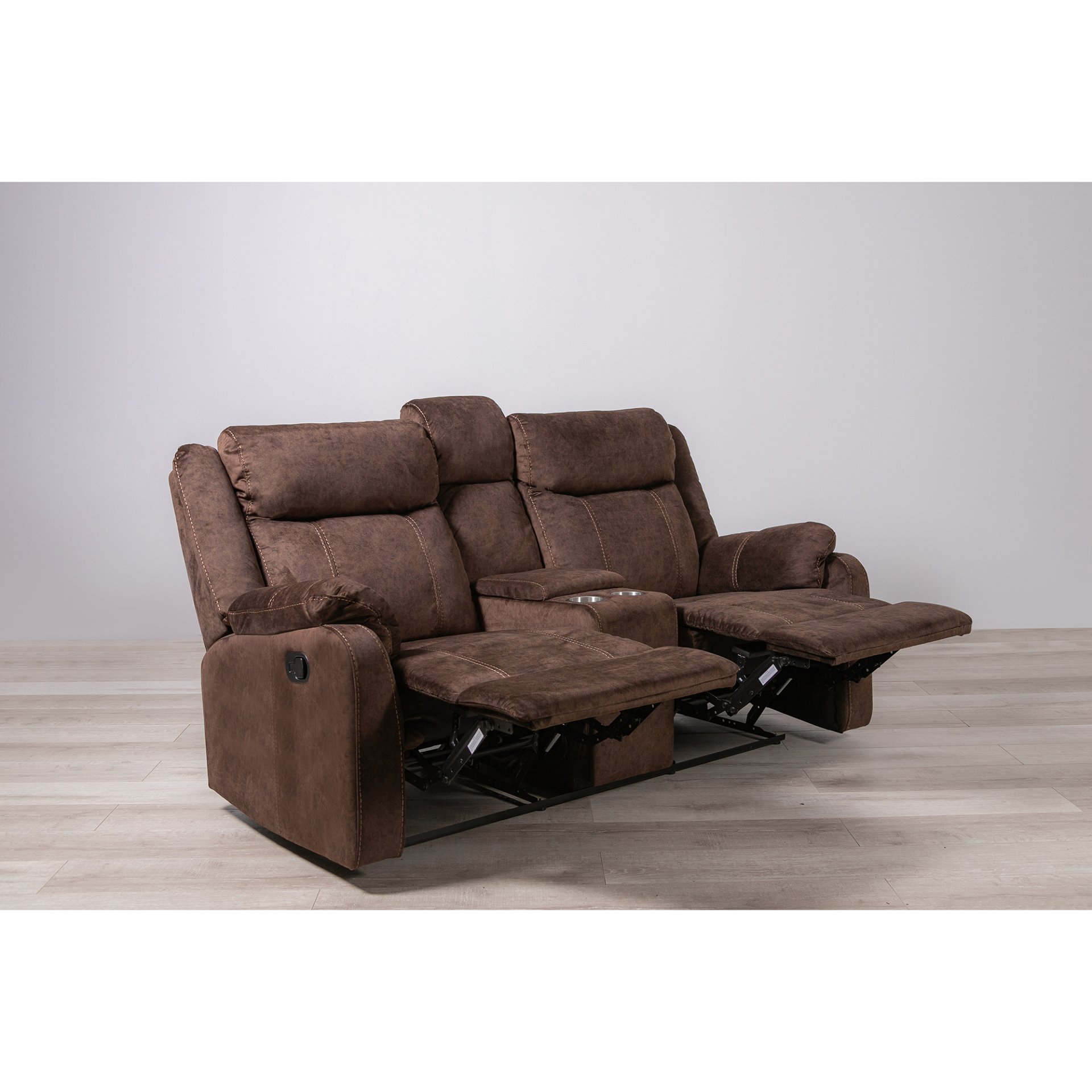 Sonet Domino - Recliner - Coffee - Image 7