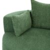 360° Swivel Chair Accent Barrel Chair Swivel Round Sofa Chair With 3 Removable Pillows For Living Room, Office And Hotel - Green - Image 21