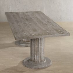 Gabrian - Reclaimed, Dining Table - Gray