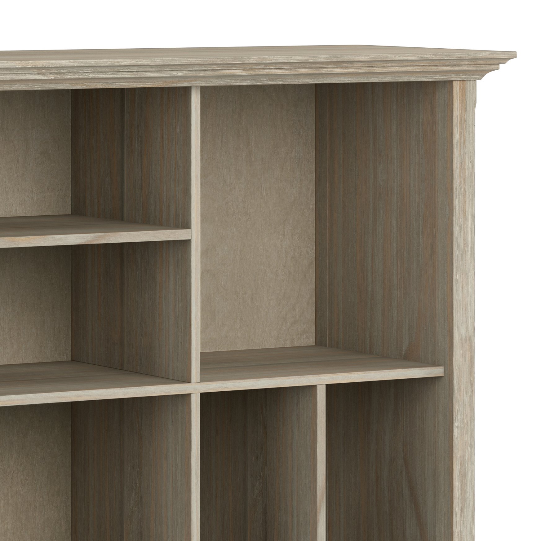 Amherst - Multi Cube Bookcase And Storage Unit - Distressed Gray - Image 7