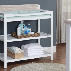 Hayes - Changing Table - White, Natural