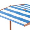 Kids Sandbox With Cover, Sand Box With Adjustable Canopy, Large Outdoor Cedar Sandpit For Backyard Play - Reddish Brown - Image 22