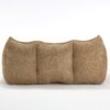 Comfortable Dual Beanbag Chair With High Resilience Foam Core For 2 People In Coffee - Coffee - Image 14
