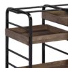Vorrik - Serving Cart - Black / Walnut - Image 4