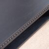 Modern Coffee Table With Beaded Trim, Solid Finish, Contemporary Living Room Accent Furniture - Black - Image 7