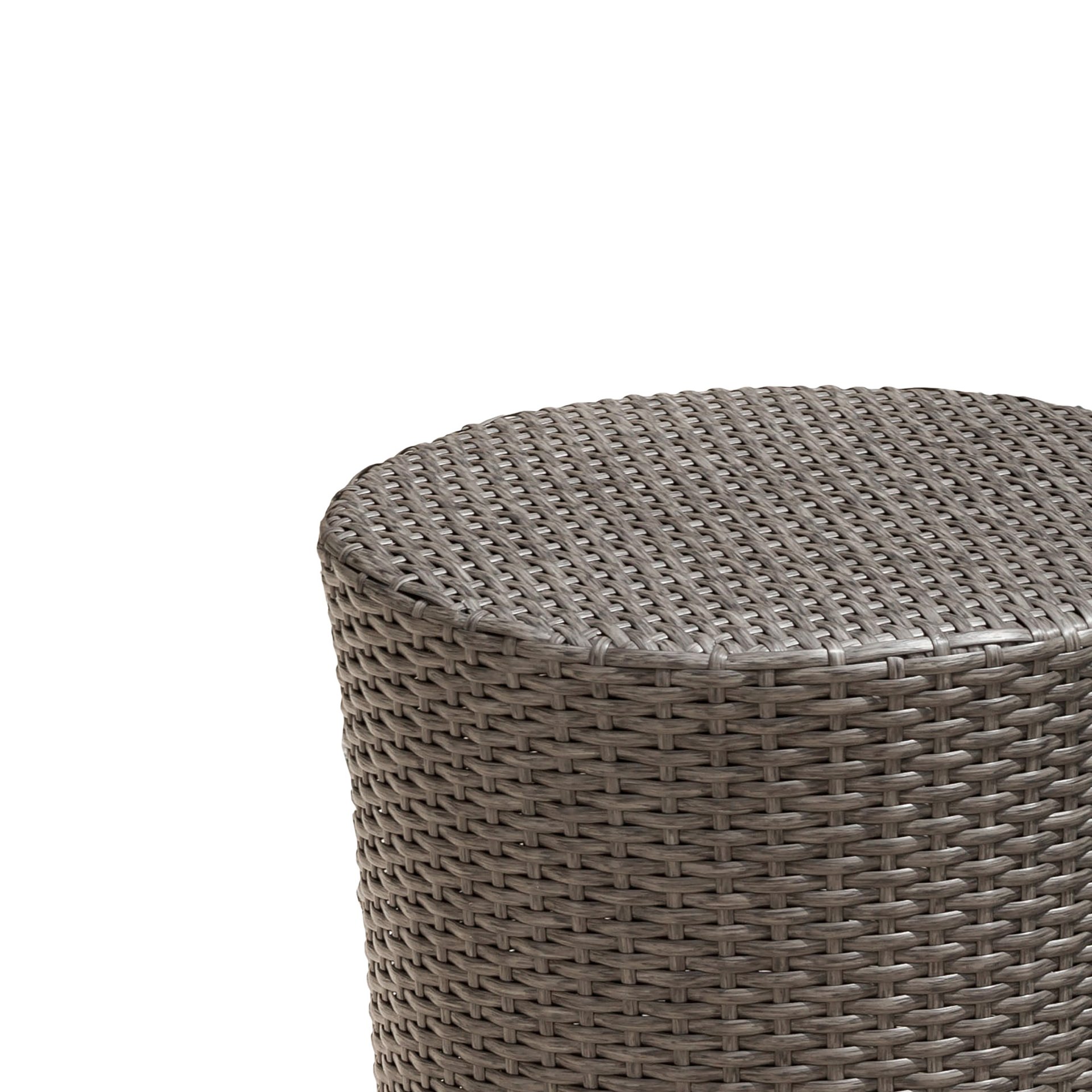 Kingstown - Barrel Side Table - Gray - Image 5