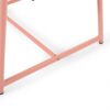 Modern Conrad Side Table Outdoor Metal - Coral Matte - Image 6