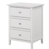 Daniel - Transitional Nightstand - White - Image 9