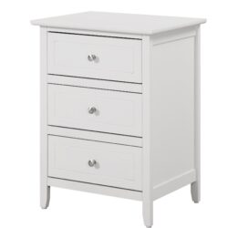 Daniel - Transitional Nightstand - White