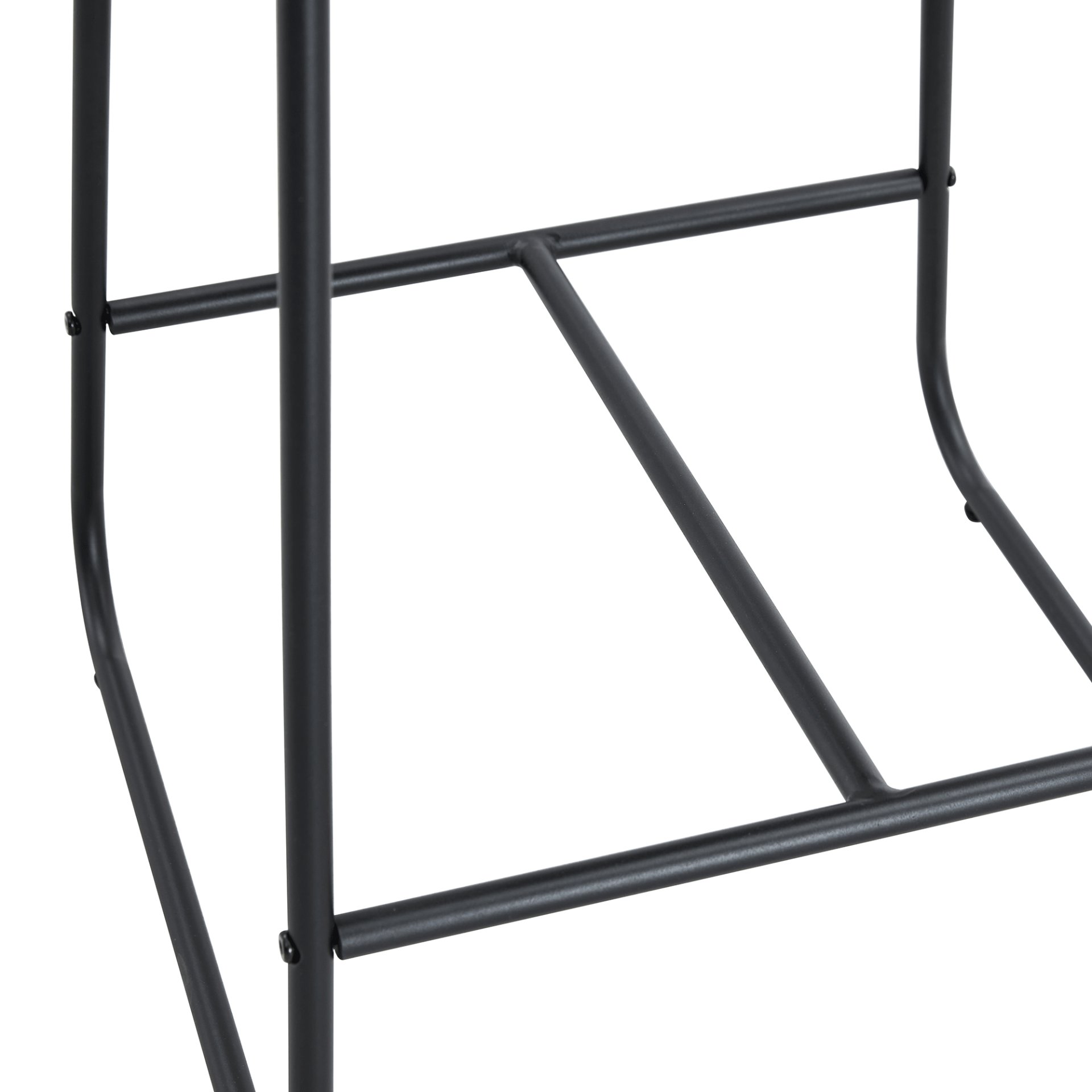 (Set of 2) Retro Bar Chairs, Comfortable Stools Suitable For Industrial And Vintage Style Settings - Brown - Image 21