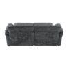 Free Combination Modular Convertible Sectional Sofa Bed Set, 4 Seat Upholstered Sleeper Corner Couch, Deep Seat Loveseat With Ottoman - Gray - Image 7