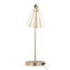 Pix - Contemporary Task Lamp Built In USB Port - Champagne Gold / White - Image 5