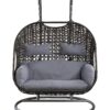 Vasant - Wicker Hanging Chair - Gray - Image 2