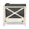 Brava - X Back Left Arm Chair - Gray - Image 4