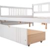 Full Size DayBed With 2 Drawers - White - Image 8