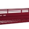 Cargo - Twin Twin Bunk Bed - Red - Image 3
