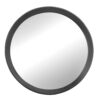 Transitional Decor Style Mango Wood Wall Mirror Wall Decor With Frame Of Solid Mango Wood For Bathroom, Entryway Console Lean Against Wall - Black - Image 3