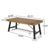 Outdoor Coffee Table - Teak - Image 3