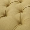 Hilton - Ottoman Bench With Button - Tufted Diamond Stitching - Yellow - Image 11