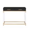 Adiel - Sofa Table - Black / Gold - Image 2
