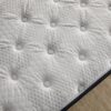 12" California King Euro Top Hybrid Memory Foam Mattress - White / Black - Image 2