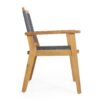 Outdoor Dining Chair (Set of 2) - Dark Gray - Image 8