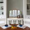 Classic DesignArch Mirror And Baroque Inspired Frame For Living Room Bathrrom Enterway Console - Gold - Image 6