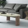 Dayana - Coffee Table - Oak / Off White - Image 5