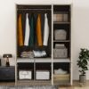 6 Doors Wardrobe Storage For Bedroom - Nature - Image 10