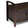 Warm Shaker - Entryway Storage Bench - Tobacco Brown - Image 7