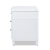 Dauphin - 3 Drawer Accent End Table - Gray Cashmere - Image 3