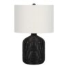 Lighting, Table Lamp, Rattan, Modern - Black - Image 2