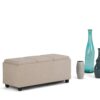 Avalon - Storage Ottoman - Natural - Image 8