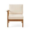 Perla - 5 Pieces Sofa Set - Cream - Image 4