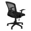 Office Chair, Adjustable Height, Swivel, Ergonomic, Armrests, Mesh - Black - Image 3