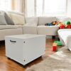 Aurea - Twin Loft Bed With Slide Slats Ststem Included - Cherry Oak / White - Image 10