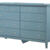 Elegant Casual Dresser For Any Room - Teal - Image 4