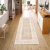 Macau - Non - Slip Runner Rug - Beige - Image 4