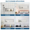 37" X 13" Stainless Steel Shower Niche With Leak Proof Design - Brushed Nickel - Image 8
