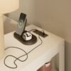 Twin Size Daybed With Trundle, Side Shelves, Drawers, Desk & Charging Station - White - Image 7