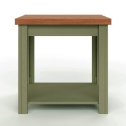 Vineyard - Side Table - Sage Green, Fruitwood
