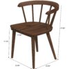 Kingsley - Dining Chair (Set of 2) - Brown - Image 3