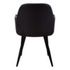 Dining Chair, Side, Upholstered For Dining Room (Set of 2) - Black - Image 6