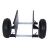 Heavy Duty 600Lb Panel Dolly With 10In. Pneumatic Wheels Alloy Steel - Black - Image 7