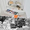 Modern Corner Makeup Vanity Desk With Large Storage, LED Mirror & Stool, Adjustable Brightness, Space Saving - White - Image 6