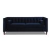 Jack - Modern Tuxedo Tufted Sofa - Dark Navy Blue - Image 7