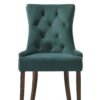 Farren - Velvet Weathered Side Chair (Set of 2) - Green - Image 2