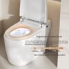 Smart Bidet Toilet With Remote Control And Auto Open / Close - White - Image 4