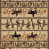 Tribes - 2' X 3' Southwest Area Rug - Beige, Polyester - Image 7